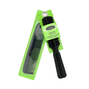 One unit of Impress Small Bristle Brush & Comb Set - Travel Size