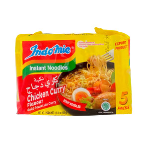 Pack of Indomie Instant Noodles Chicken Curry 5 pack x 2.82 oz