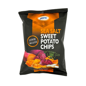 Bag of Jans Sweet Potato Chips Sea Salt 3 oz