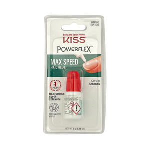 One unit of KISS PowerFlex Max Speed Nail Glue 0.10 oz