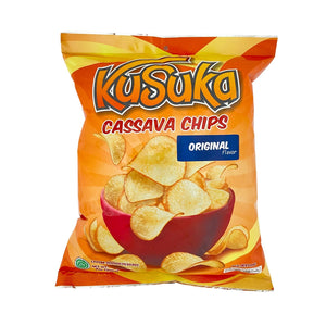 Bag of Kasuka Cassava Chips Original Flavor 7 oz