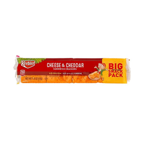 Keebler Cheese & Cheddar Sandwich Crackers 1.8 oz in package