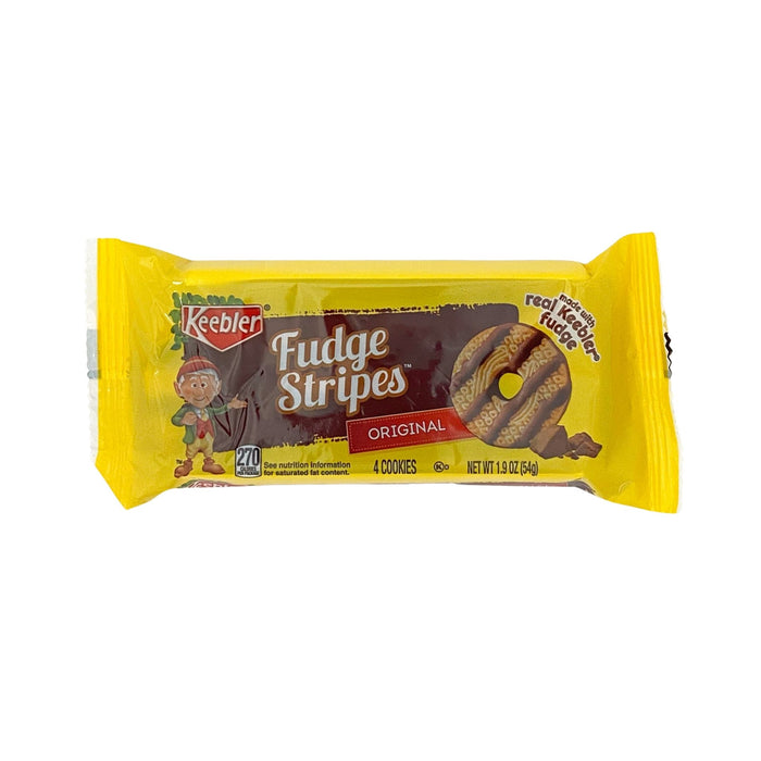 Keebler Fudge Stripes Original 4 Cookies 1.9 oz