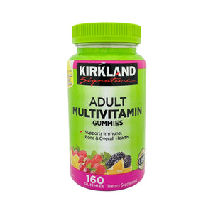 One unit of Kirkland Signature Calcium Adult Multivitamin Gummies 160 Gummies