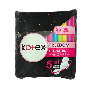 One unit of Kotex Freedom Ultrathin with Wings 8 pads
