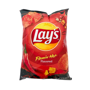  Bag of Lay's Flamin Hot Potato Chips 2 5/8 oz