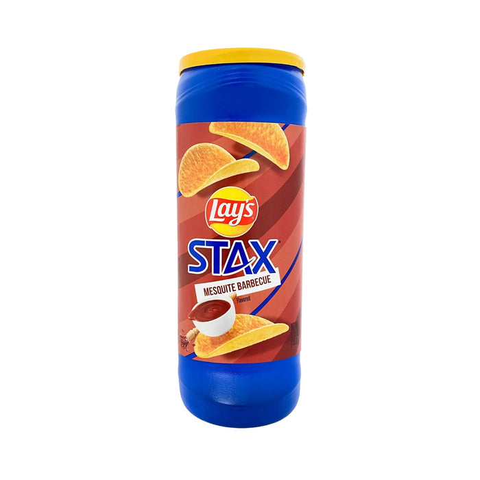 Lay's Stax Mesquite Barbecue Potato Crisps 5 1/2 oz