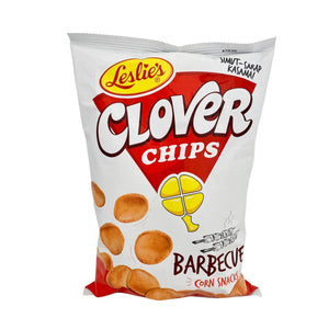 Leslie's Clover Chips Barbecue Corn Snacks 5.11 oz
