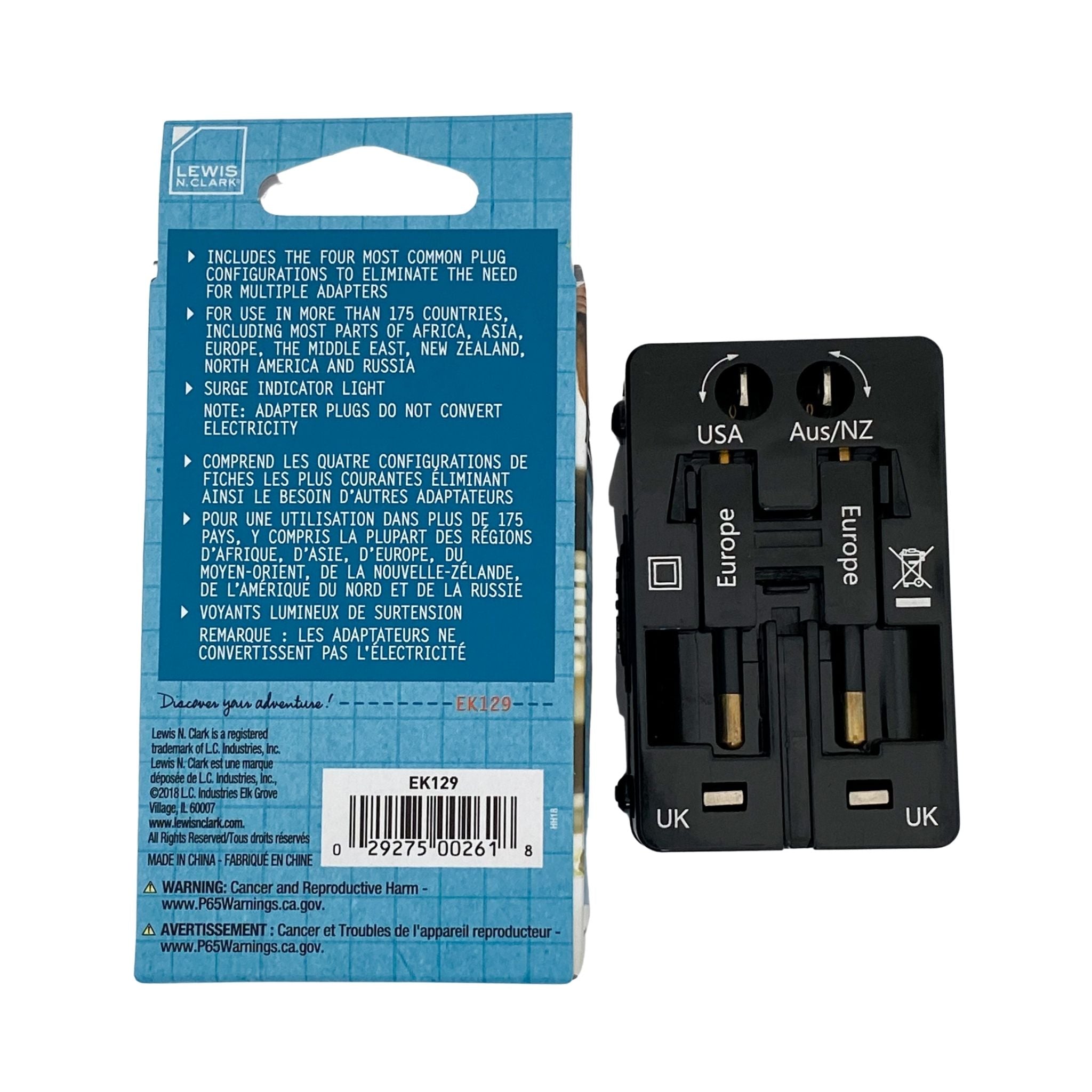Lewis N. Clark Universal Adapter Plug - Thumbnail 5
