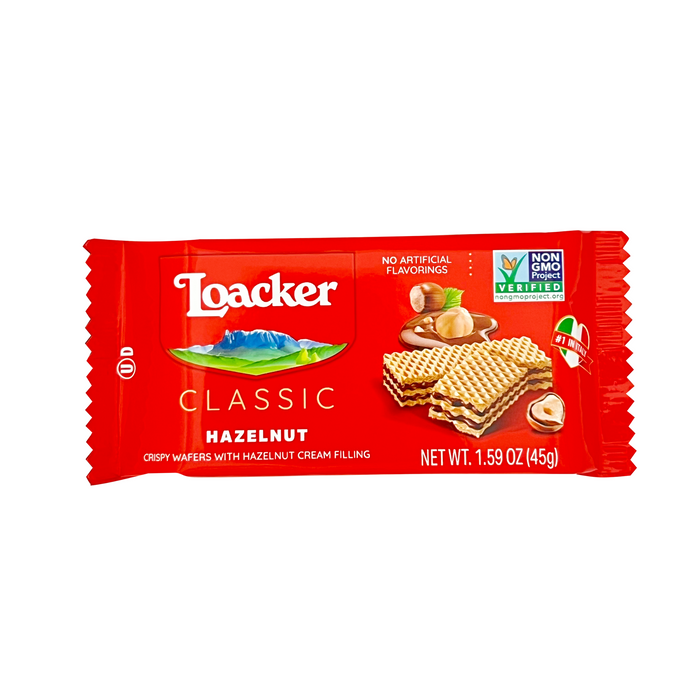 Loacker Hazelnut Wafer Snack 1.59 oz