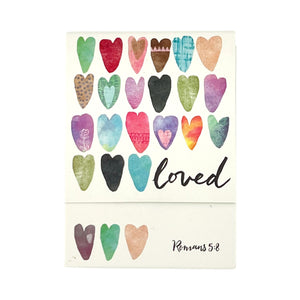 One unit of Loved - You are loved more than you will ever know - Small Pocket Notepad