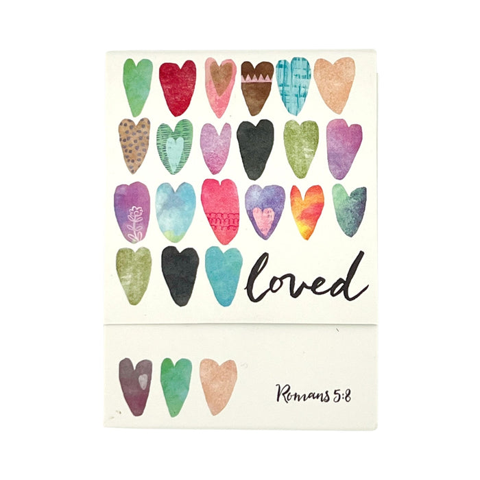 Loved - You are loved more than you will ever know - Small Pocket Notepad