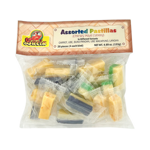 One unit of Lucia Assorted Pastillas Chewy Milk Candy 4.69 oz