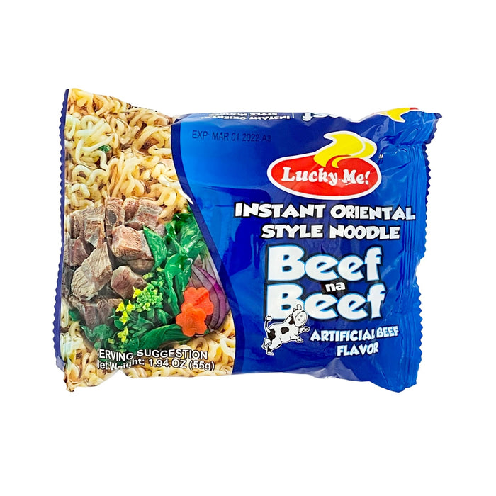 Lucky Me Beef Noodles 1.94 oz