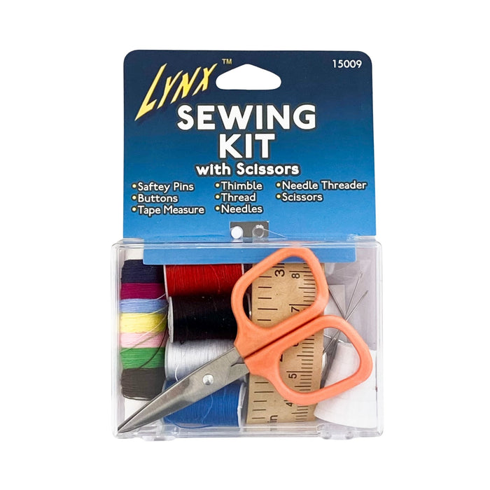 Lynx Sewing Kit with Scissors