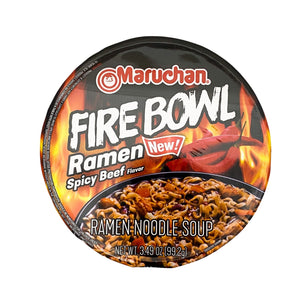 Maruchan Fire Bowl Ramen Spicy Beef Flavor 3.49 oz