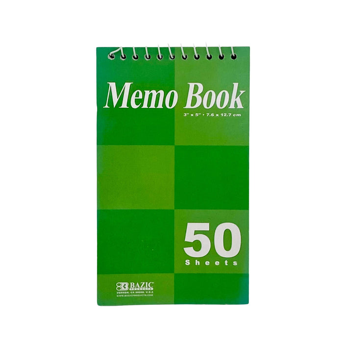Memo Pad 50 sheets 3" x 5"