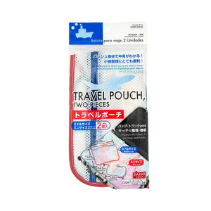 One unit of Mesh Travel Pouch 2 Pc 