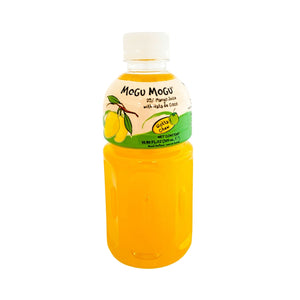 Bottle of Mogu Mogu Mango Juice with Nata de Coco 10.82 fl oz
