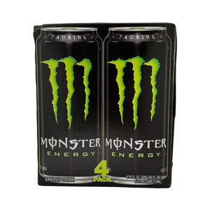 One unit of Monster Energy Drink 16 fl oz 4 pk
