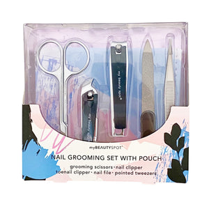 MyBeautySpot Nail Grooming Set with Pouch