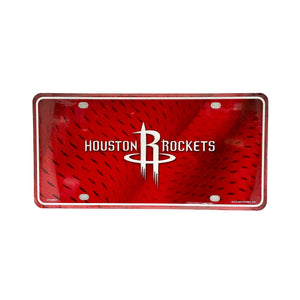 NBA Houston Rockets License Plate