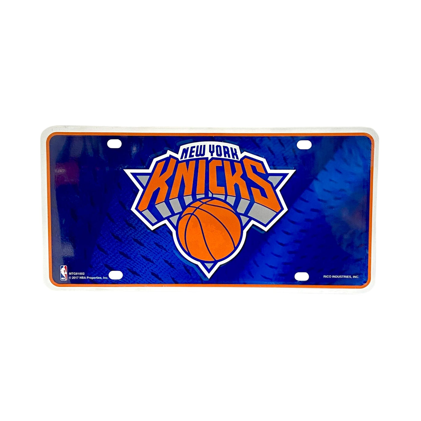 NBA New York Knicks License Plate