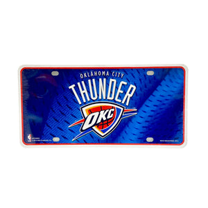 NBA Oklahoma City Thunder License Plate