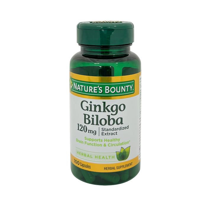 Nature's Bounty Gingko Biloba 120 mg 100 Capsules