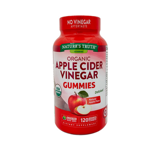 One unit of Nature's Truth Organic Apple Cider Vinegar Gummies 120 Count