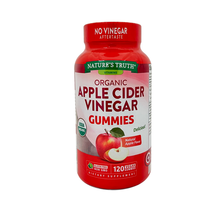 Nature's Truth Organic Apple Cider Vinegar Gummies 120 Count