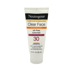 One unit of Neutrogena Clear Face Liquid Lotion Sunscreen with SPF 3 fl oz