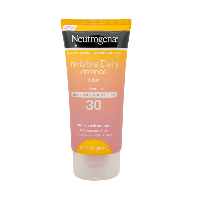 Neutrogena Invisible Daily Defense SPF 30 Sunscreen Lotion 3 fl oz