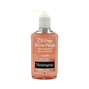 One unit of Neutrogena Oil-Free Acne Wash Pink Grapefruit Facial Cleanser 6 fl oz