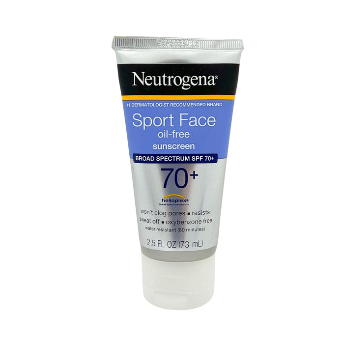 Neutrogena Sport Face SPF 70 Oil-free Sunscreen 2.5 fl oz