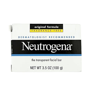 One unit of Neutrogena Transparent Facial Bar Soap 1 Bar