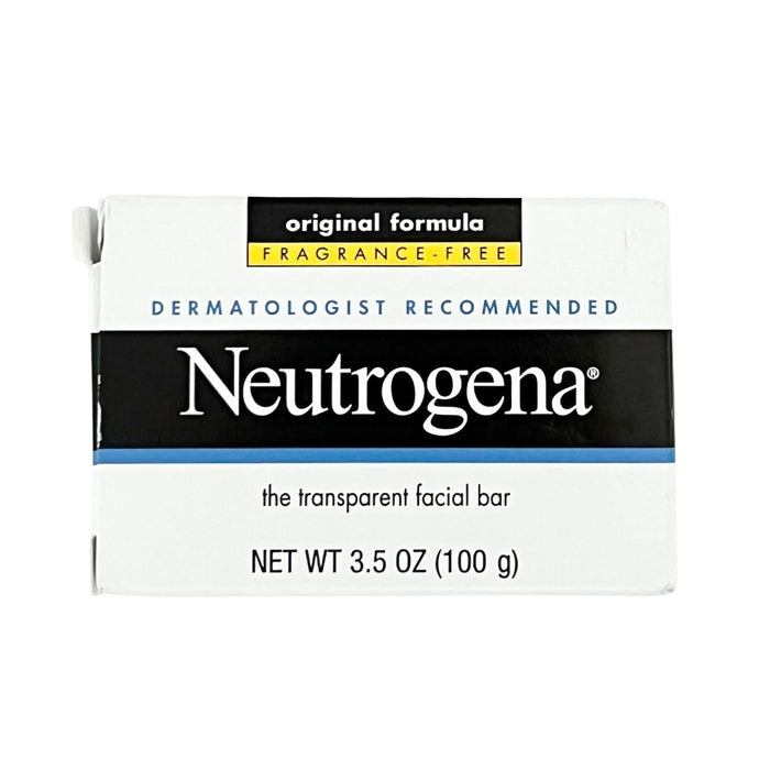 Neutrogena Transparent Facial Bar Soap 1 Bar