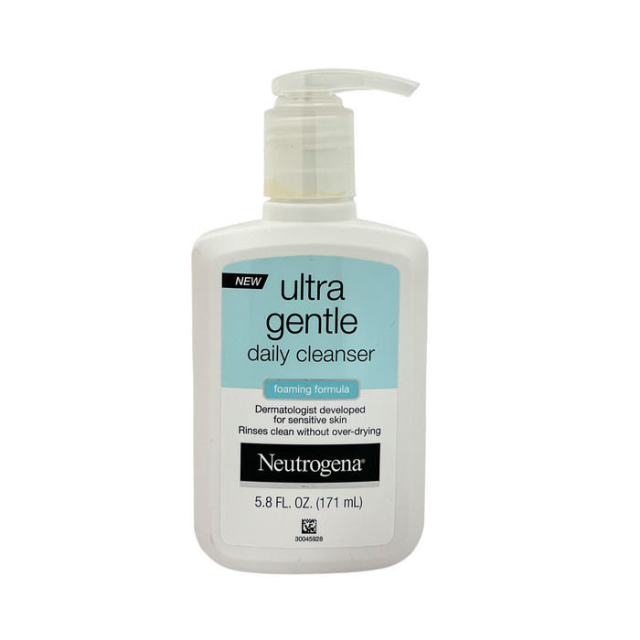 Neutrogena Ultra Gentle Daily Cleanser Foaming Face Wash 5.8 fl oz
