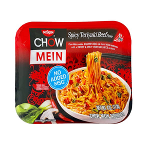 Nissin Chow Mein Spicy Teriyaki Beef Flavor 4 oz