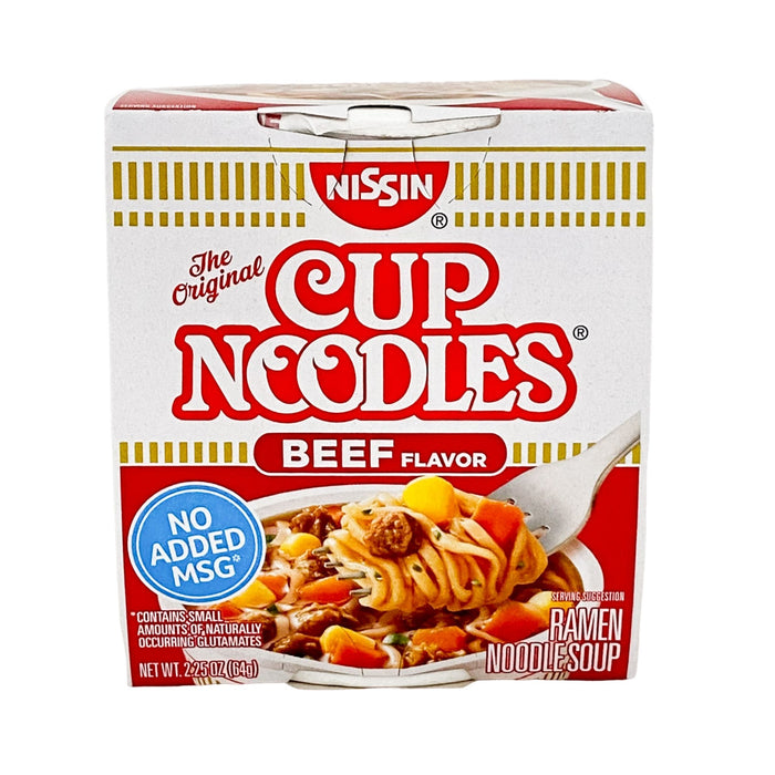 Nissin Cup Noodles Beef 2.25 oz