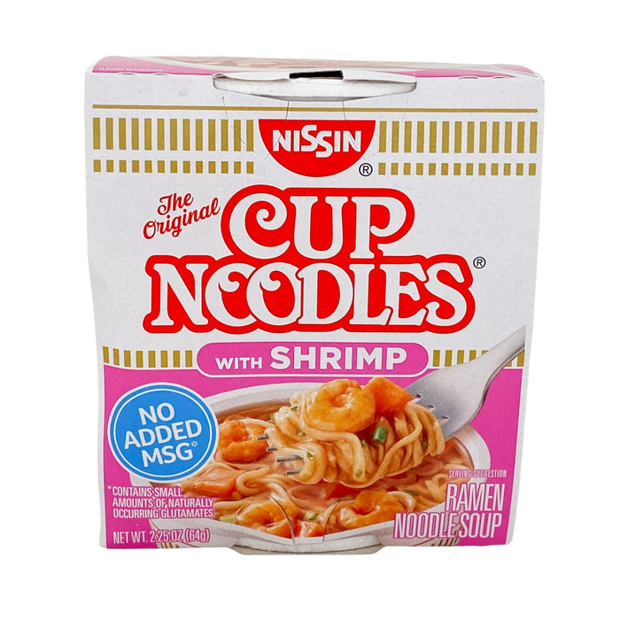 Nissin Cup Noodles Shrimp 2.25 oz