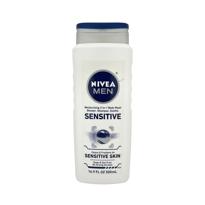 Nivea Men Sensitive Skin Body Wash 16.9 oz