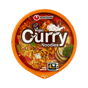 One unit of Nongshim Vegan Curry Noodles 3.58 oz