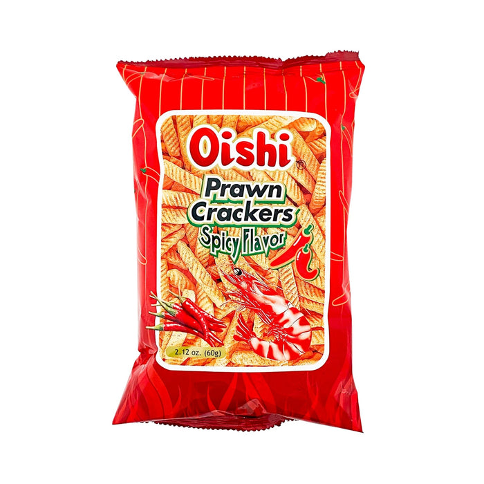 Oishi Prawn Crackers Spicy 2.12 oz