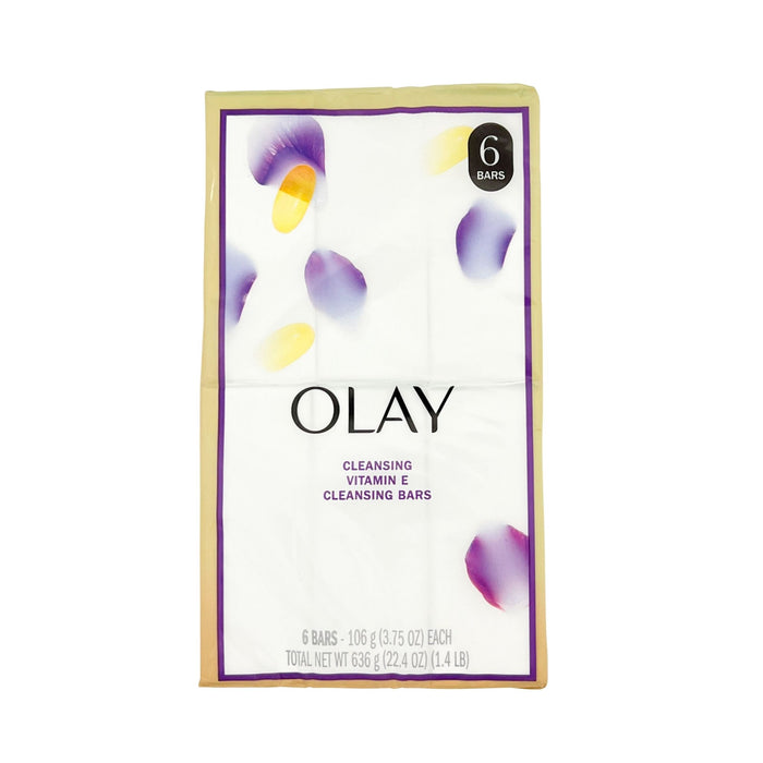 Olay Cleansing Vitamin E Cleansing Bars 6 pc x 3.75 oz