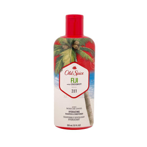 Old Spice Fiji with Coconut 2 in 1 Shampoo & Conditioner 12 oz