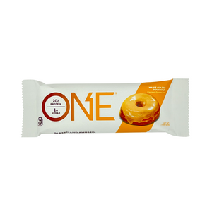 One unit of One Protein Maple Glazed Doughnut Bar 2.12 oz