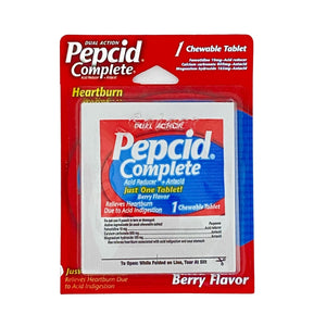 Pack of Pepcid Complete 1 Chewable Tablet