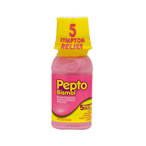 One unit of Pepto Bismol 5 Symptom Relief 4 fl oz