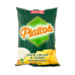 Piattos Sour Cream & Onion Potato Crisps 3.0 oz